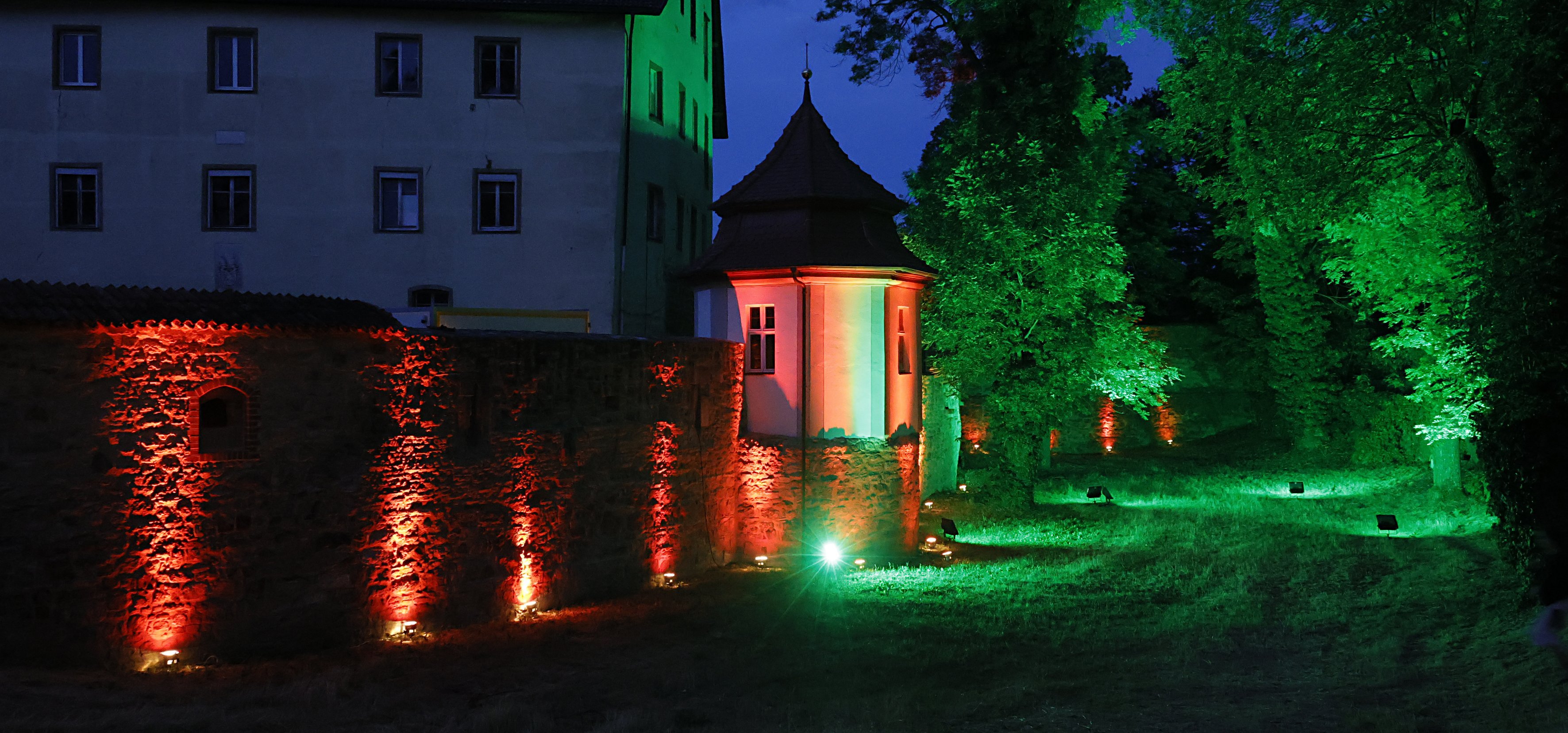 Illumination im Stadtschloss-Graben